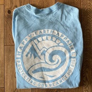 Happy Earth unisex long sleeve tee